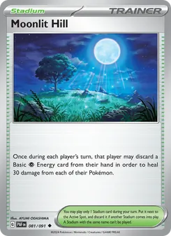Kaart Moonlit Hill