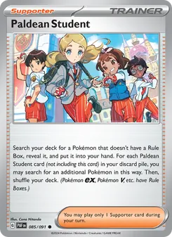 Kaart Paldean Student