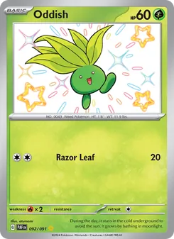 Kaart Oddish