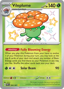 Kaart Vileplume