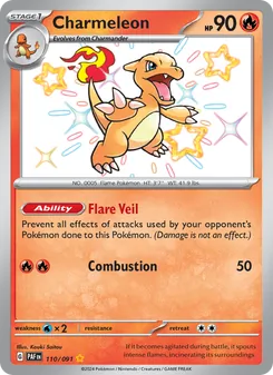 Kaart Charmeleon