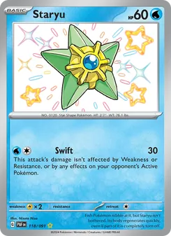 Kaart Staryu