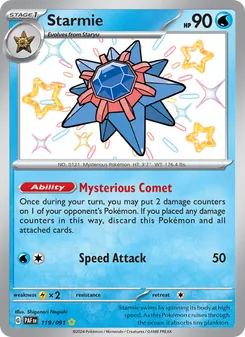 Kaart Starmie