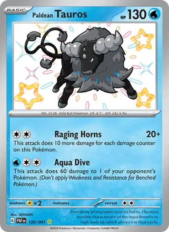 Kaart Paldean Tauros