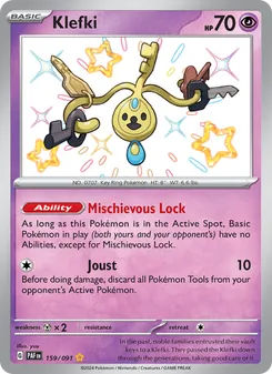 Kaart Klefki