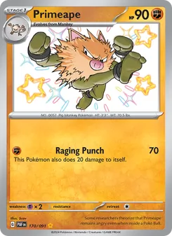Kaart Primeape
