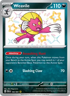 Kaart Weavile