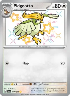 Kaart Pidgeotto