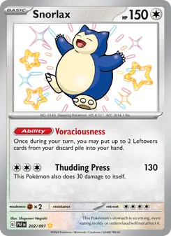 Kaart Snorlax