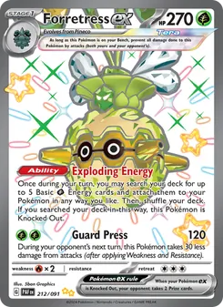 Kaart Forretress ex