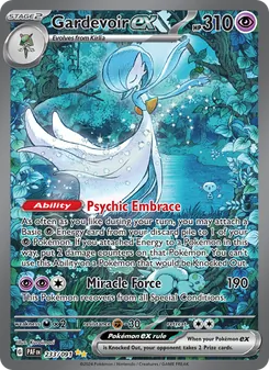Kaart Gardevoir ex