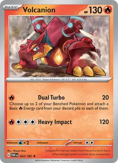 Kaart Volcanion