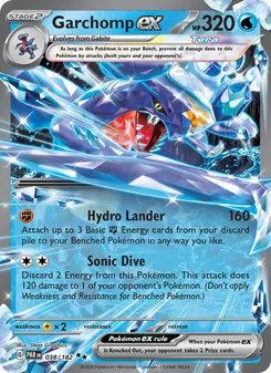 Kaart Garchomp ex