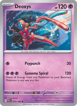 Kaart Deoxys