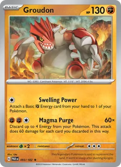 Kaart Groudon