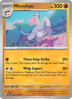 Kaart Mienshao