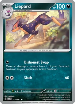 Kaart Liepard
