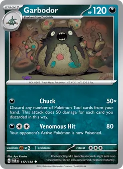 Kaart Garbodor