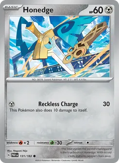 Kaart Honedge