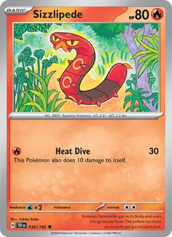 Kaart Sizzlipede