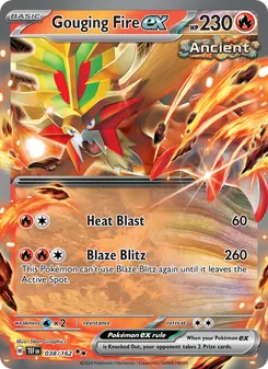 Kaart Gouging Fire ex
