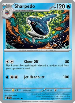 Kaart Sharpedo