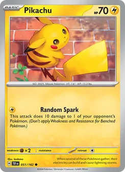 Kaart Pikachu