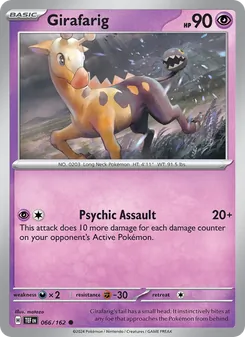 Kaart Girafarig