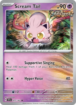 Kaart Scream Tail