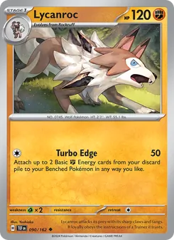 Kaart Lycanroc
