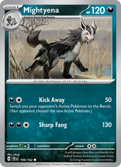 Kaart Mightyena