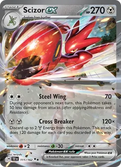 Kaart Scizor ex