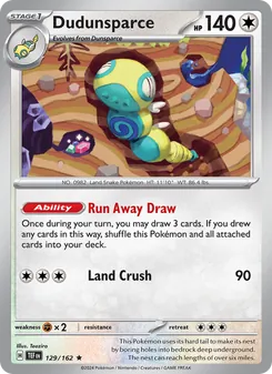 Kaart Dudunsparce