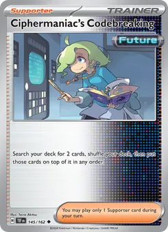 Kaart Ciphermaniac's Codebreaking