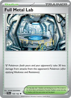 Kaart Full Metal Lab