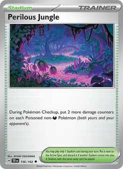 Kaart Perilous Jungle