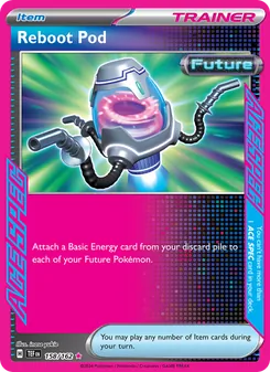 Kaart Reboot Pod