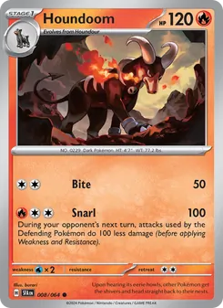 Kaart Houndoom