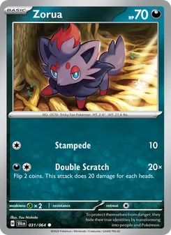 Kaart Zorua