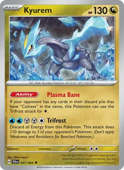 Kaart Kyurem