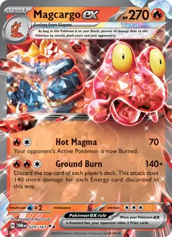 Kaart Magcargo ex