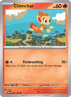 Kaart Chimchar