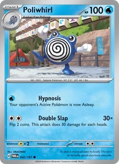 Kaart Poliwhirl