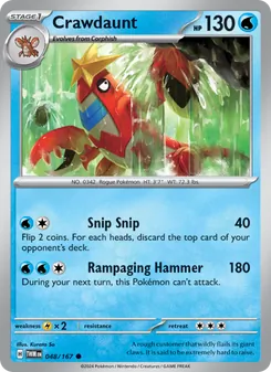 Kaart Crawdaunt