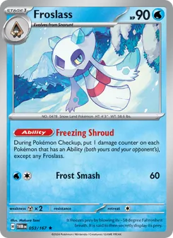 Kaart Froslass