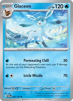 Kaart Glaceon