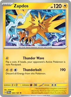 Kaart Zapdos