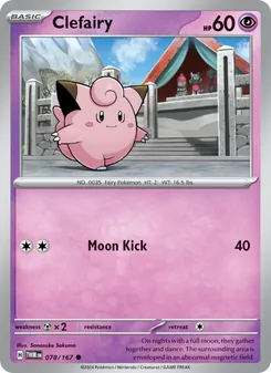 Kaart Clefairy