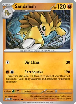 Kaart Sandslash