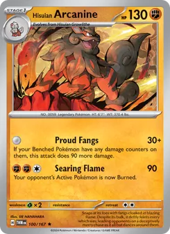 Kaart Hisuian Arcanine